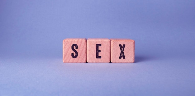 写真 セックスワード、医療コンセプトのアイデアのクローズアップ