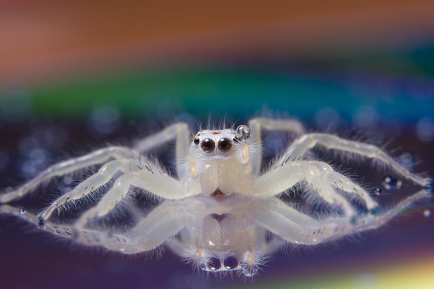 사진 거미 의 클로즈업
