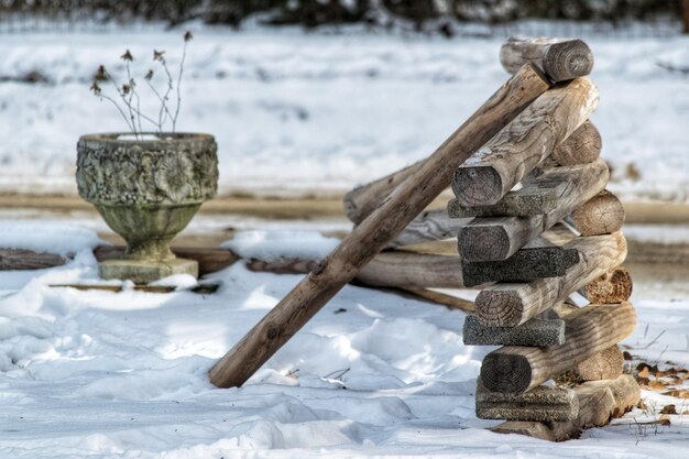 Фото Близкий план статуи