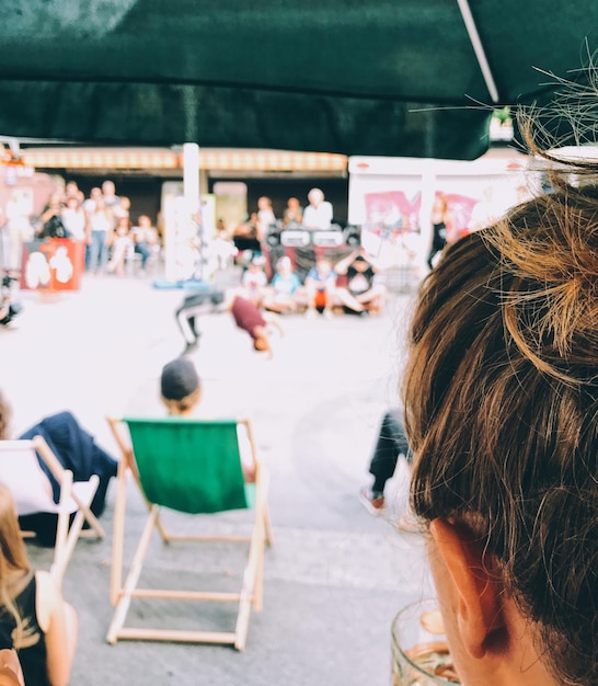 写真 女性のクローズアップ