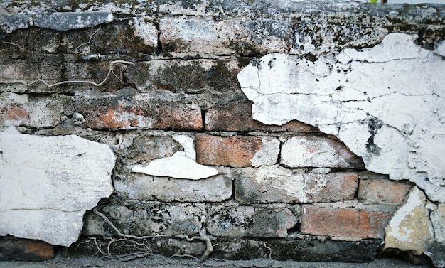 Photo close-up of old brick wall