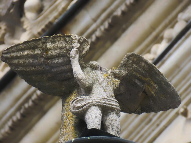 Photo close-up of old statue