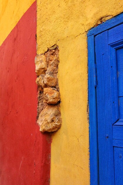 Close-up of old weathered wall