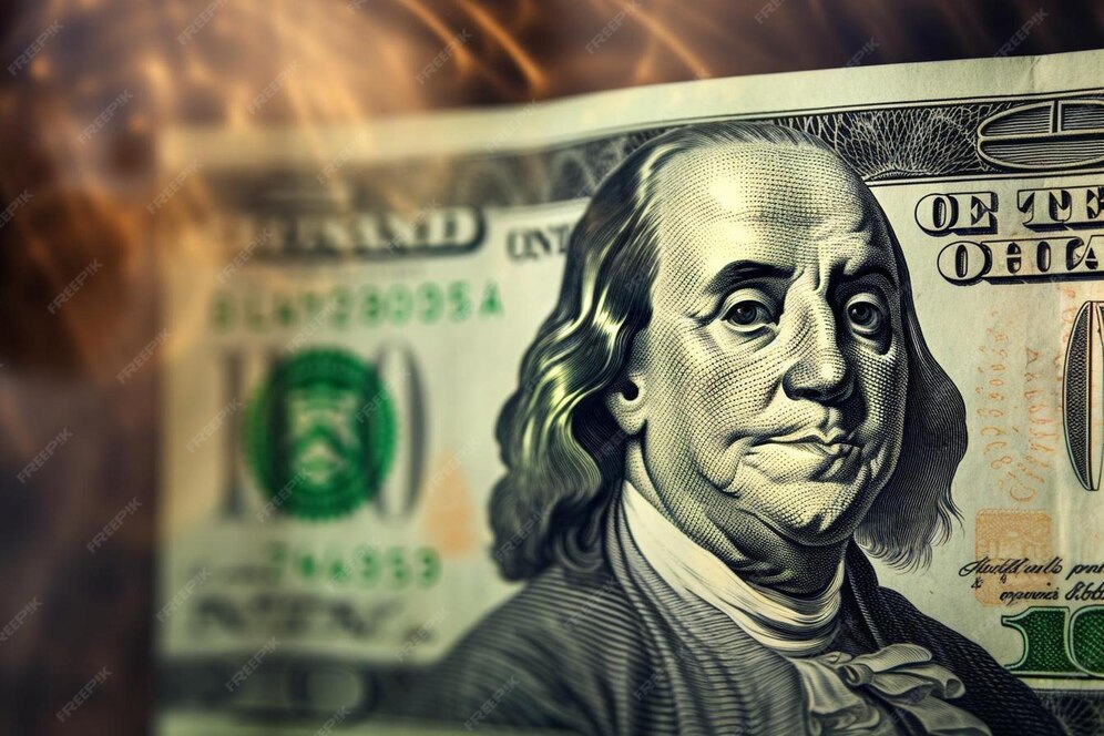 premium-ai-image-a-close-up-of-a-one-hundred-dollar-bill