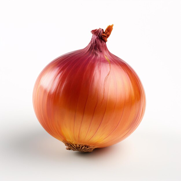 a close up of a onion