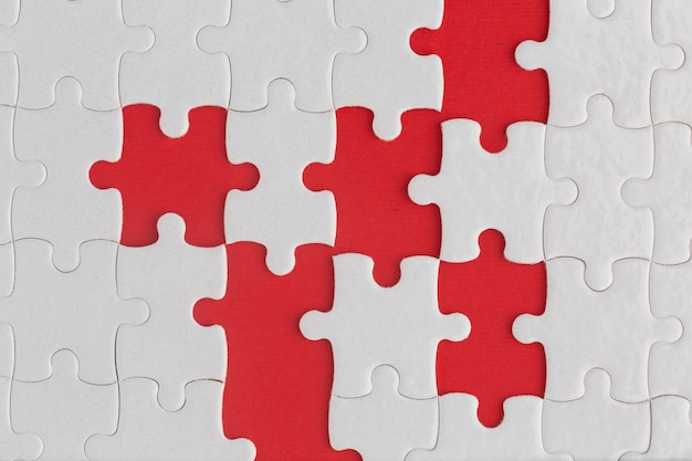 Close-up op puzzel achtergrond