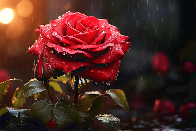 close-up op rode rozen Hoogwaardige foto