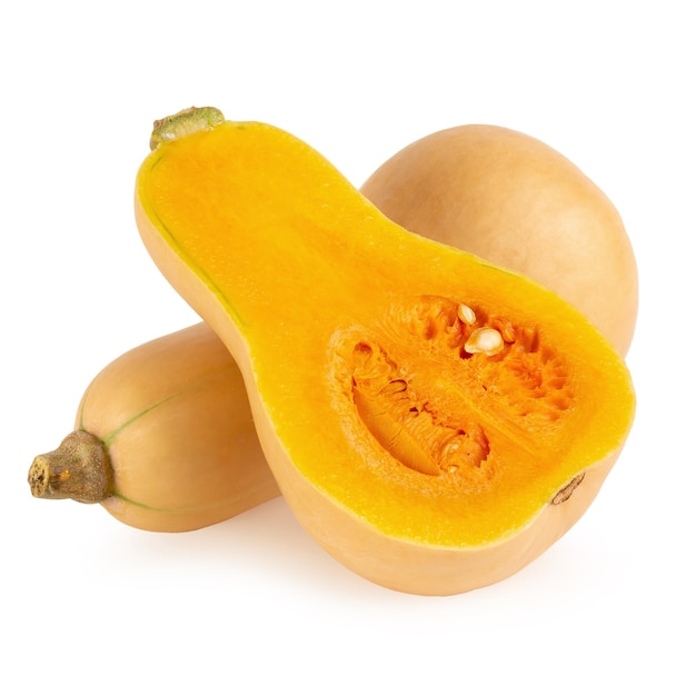 Close-up of orange fruit against white background