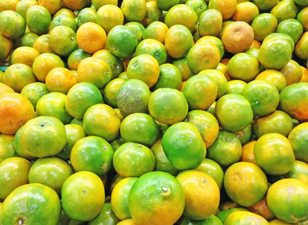 Close up of orange fruit top view