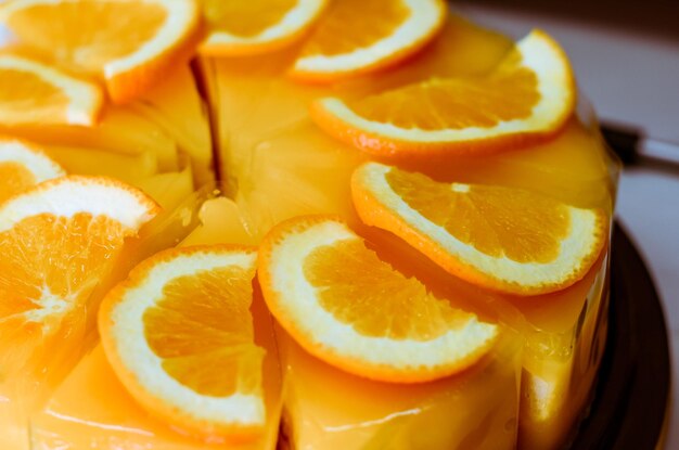 Close-up of orange fruit