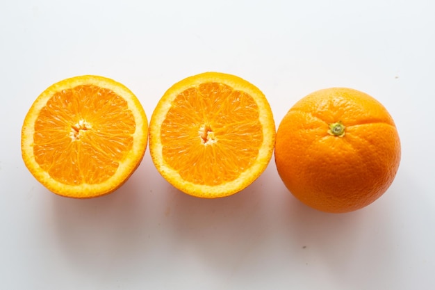 Close-up of orange fruits on table