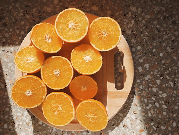 Photo close-up of orange fruits