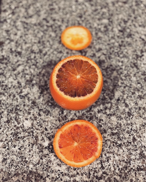 Close-up of orange slice