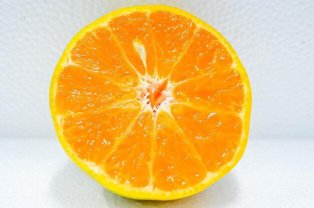 Close-up of orange slices