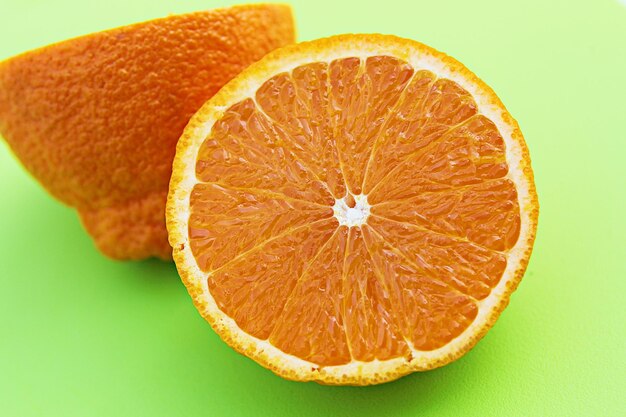 Close-up of orange slices