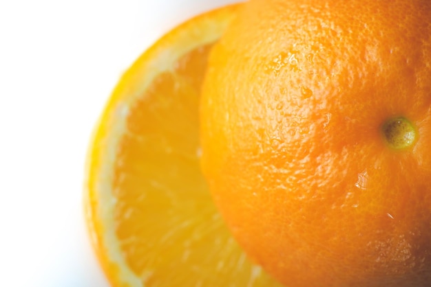 Close-up of orange slices