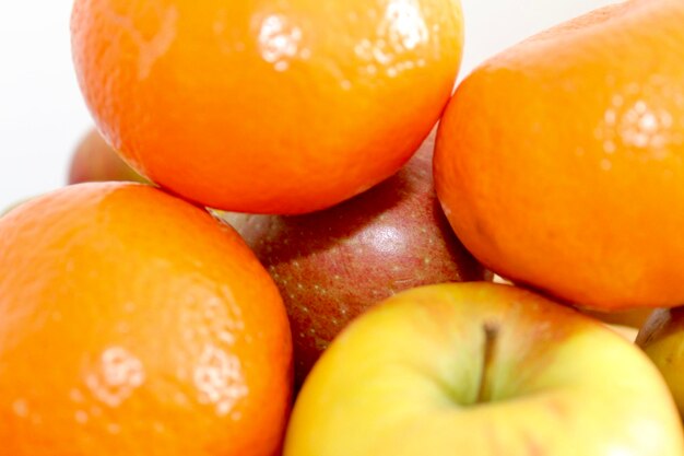 Close-up of oranges on table