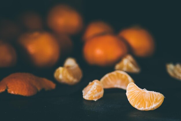 Photo close-up of oranges