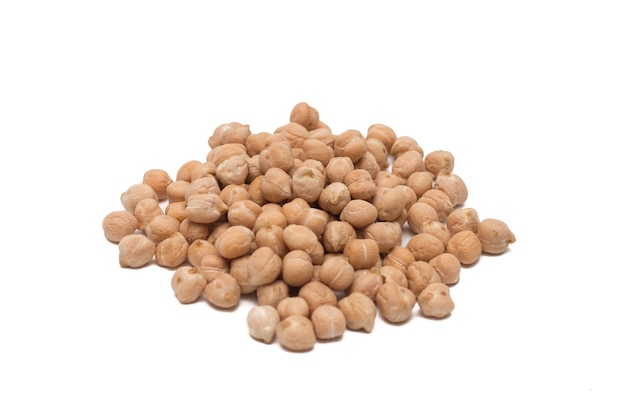 Close up organic chickpea legume