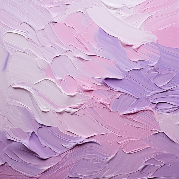 A close up of a painting of a pink and purple wave generative ai