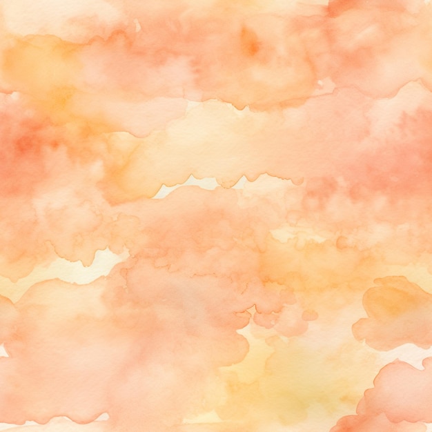 a close up of a painting of a sky with clouds generative ai