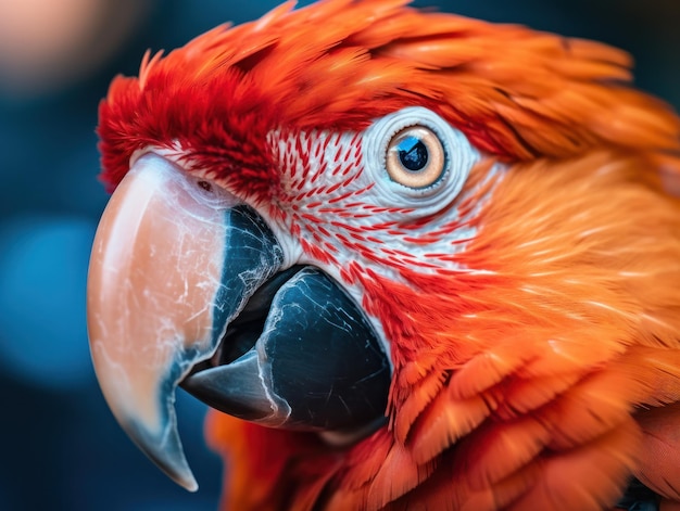 close up of a Parrot