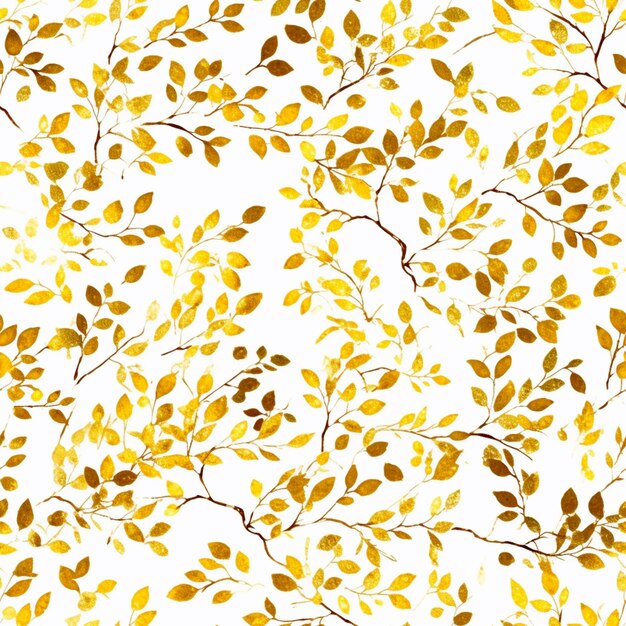 A close up of a pattern of leaves on a white background generative ai
