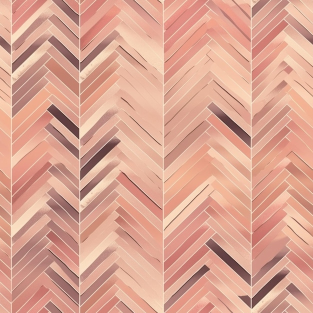 A close up of a pattern of pink and brown herringle generative ai