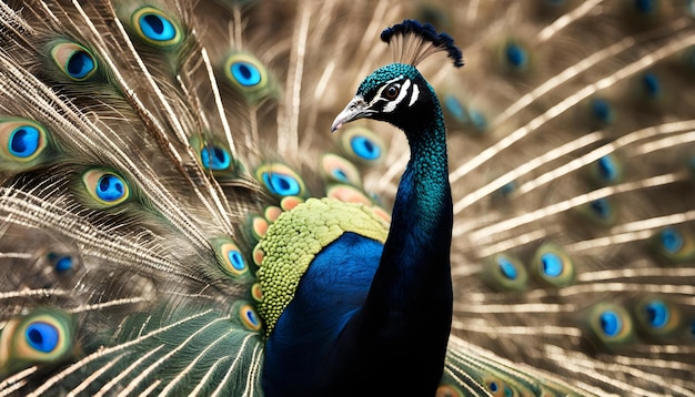 close up of peacock background