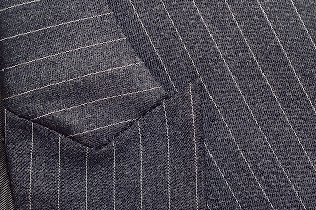 Premium Photo | Close up of peak lapel collar