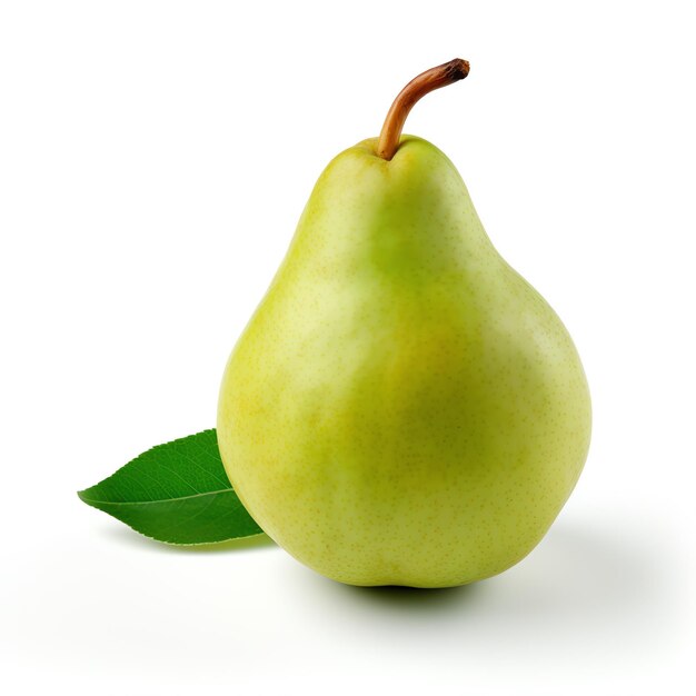 Photo a close up of a pear