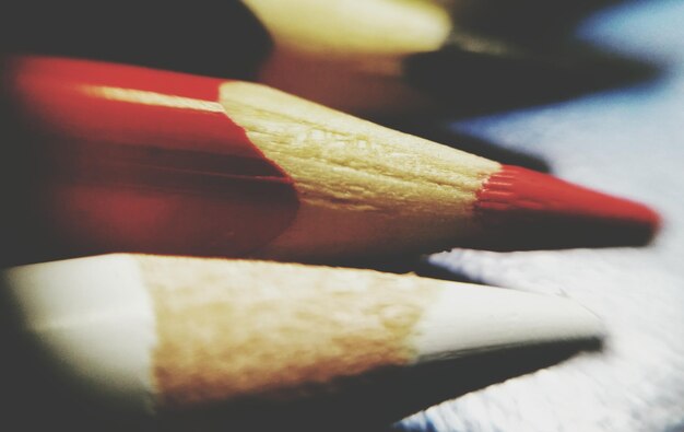 Photo close-up of pencil