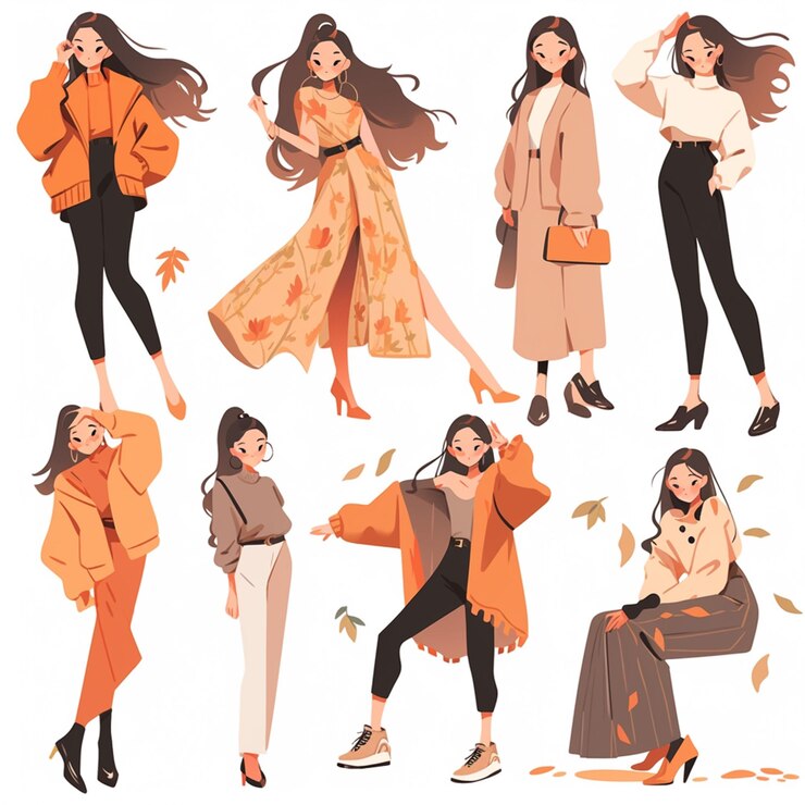 Photo 異なる服装を着た人とバッグのクローズアップ