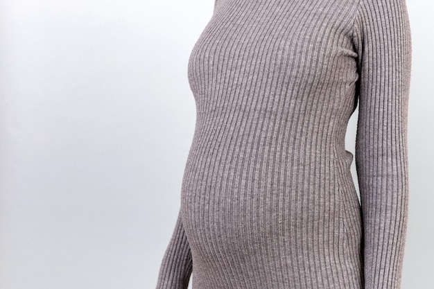 Photo close-up of person standing against white background