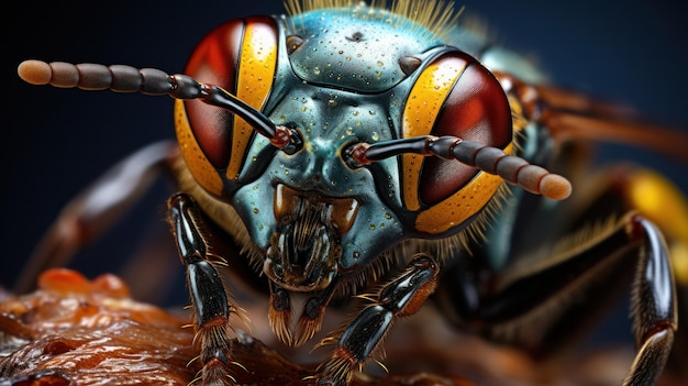 close up and personal macro photography of insects