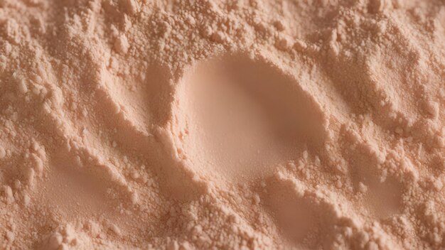 Close up photo of macro powder cosmetic generative art by AI