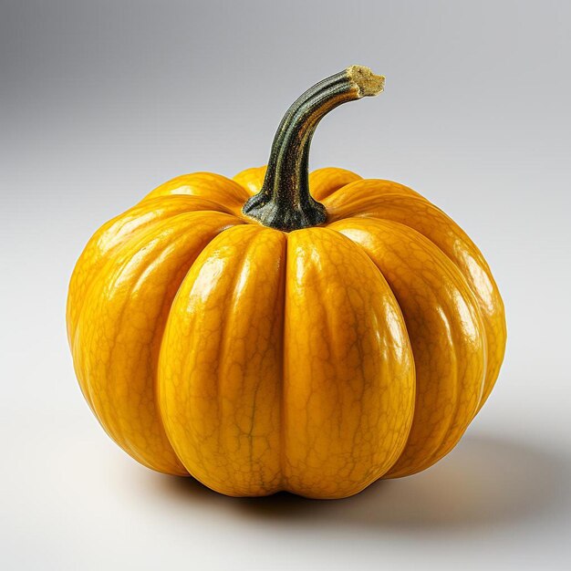 close up photo of a pumpkin on a white background