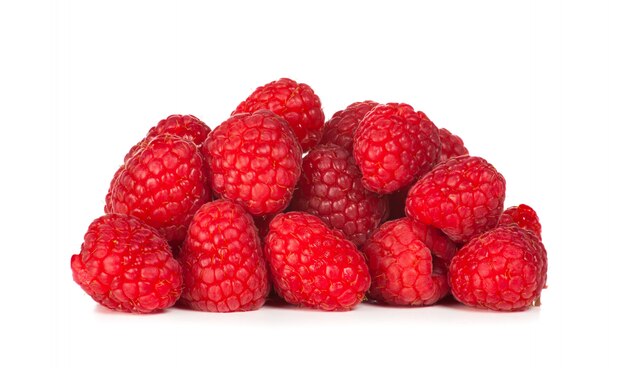 Close up photo of raspberries fruit