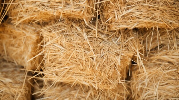 Close up photo of straw texture