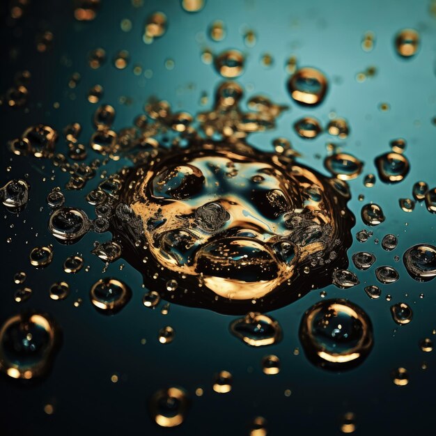 close up photograph shot of water drops close up view ultra hgih quality