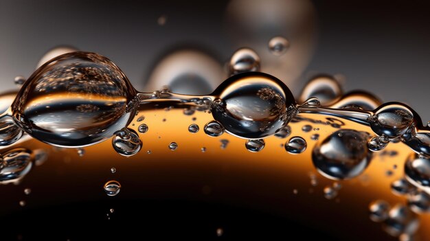 close up photograph shot of water drops close up view ultra hgih quality