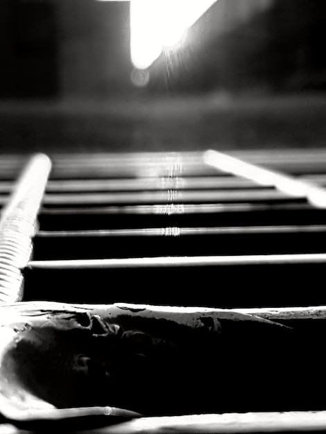 Photo close-up of piano keys