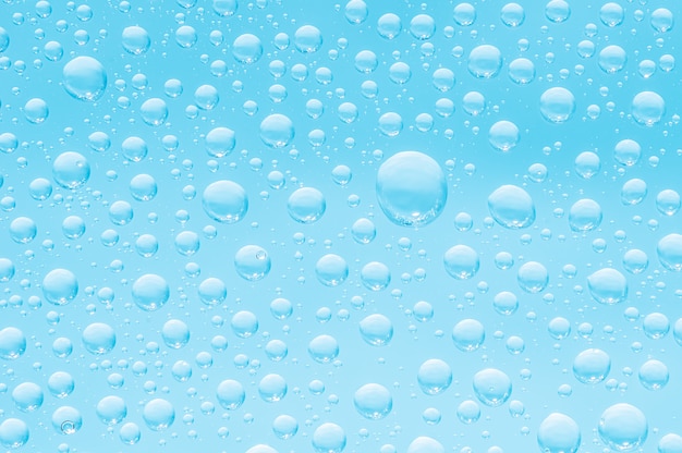 Close up picture of fresh water drops background