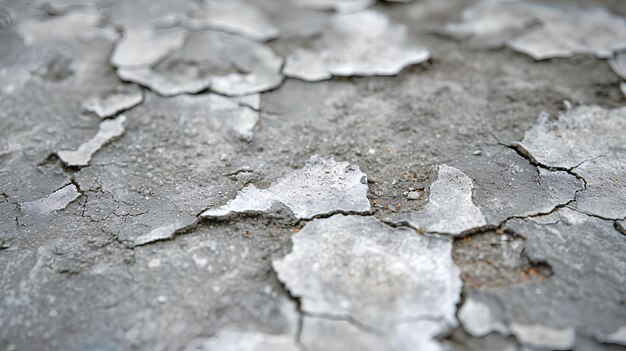 A close up of a piece of cement