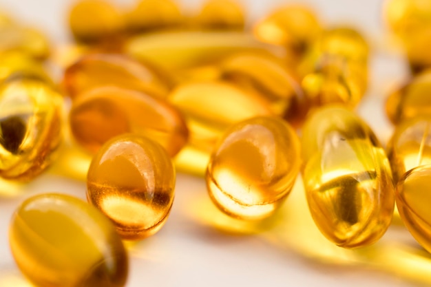 Close-up of pills on table