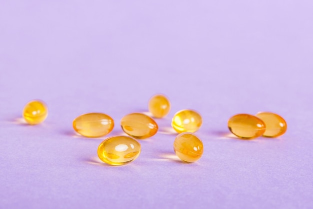 Close-up of pills on white background