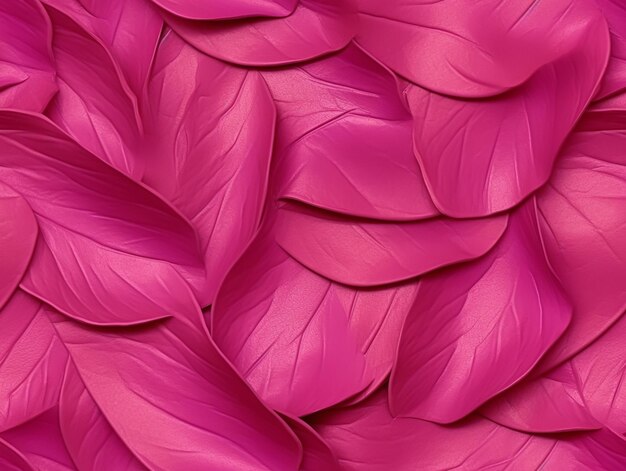 крупный план розового фона с большим количеством листьев