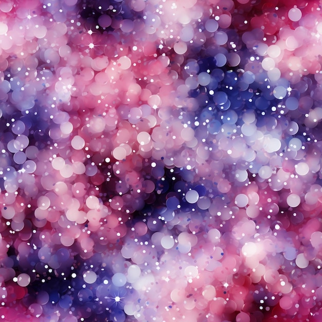 a close up of a pink and blue background with white dots generative ai