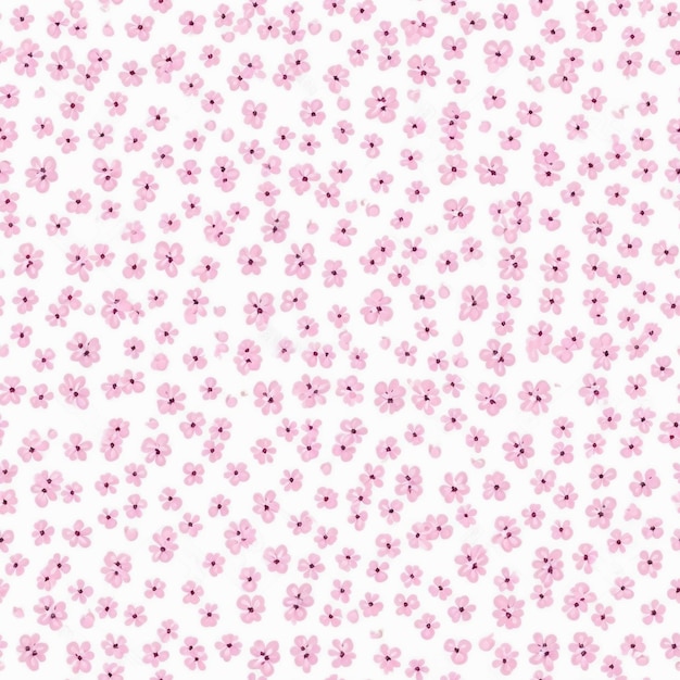 A close up of a pink flower pattern on a white background generative ai