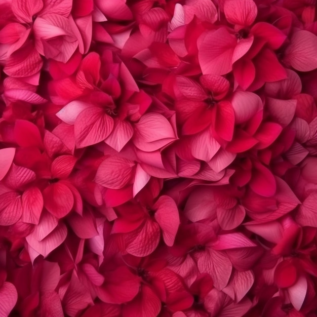 A close up of a pink flower pattern